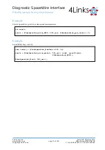 Preview for 75 page of 4Links Diagnostic SpaceWire Interface DSI-RG408 User Manual