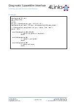 Preview for 80 page of 4Links Diagnostic SpaceWire Interface DSI-RG408 User Manual