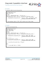 Preview for 91 page of 4Links Diagnostic SpaceWire Interface DSI-RG408 User Manual