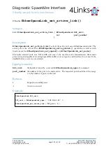 Preview for 101 page of 4Links Diagnostic SpaceWire Interface DSI-RG408 User Manual