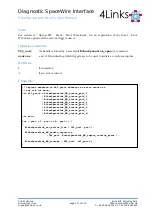 Preview for 113 page of 4Links Diagnostic SpaceWire Interface DSI-RG408 User Manual