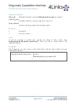 Preview for 119 page of 4Links Diagnostic SpaceWire Interface DSI-RG408 User Manual