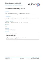 Предварительный просмотр 54 страницы 4Links EtherSpaceLink Series User Manual
