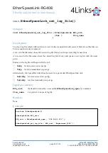 Предварительный просмотр 55 страницы 4Links EtherSpaceLink Series User Manual