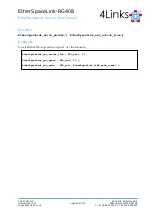Предварительный просмотр 58 страницы 4Links EtherSpaceLink Series User Manual