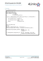 Предварительный просмотр 72 страницы 4Links EtherSpaceLink Series User Manual