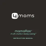 4MOMS mamaRoo Instruction Manual предпросмотр