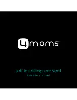 4MOMS self-installing car seat Instruction Manual preview