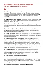 Preview for 5 page of 4Patriots Patriot Power Generator 1800 User Manual