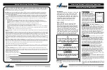 Preview for 1 page of 4PRO PET Series Installation, Warnings, And Operation Instructions