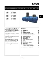 Preview for 23 page of 4rain FLAT Series Installation/Assembly And Maintenance Instructions