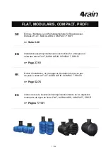 4rain FLAT Installation/Assembly And Maintenance Instructions preview