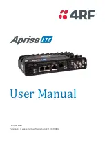 4RF Aprisa LTE User Manual предпросмотр