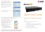 4RF Aprisa SR+ Quick Start Manual preview