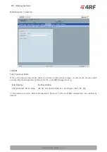 Preview for 270 page of 4RF Aprisa SR+ User Manual