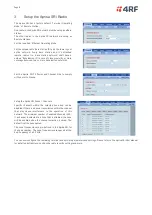 Preview for 8 page of 4RF Aprisa SRi Quick Start Manual