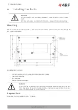 Предварительный просмотр 72 страницы 4RF Aprisa SRi User Manual