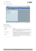 Предварительный просмотр 110 страницы 4RF Aprisa SRi User Manual