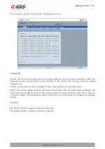 Предварительный просмотр 125 страницы 4RF Aprisa SRi User Manual