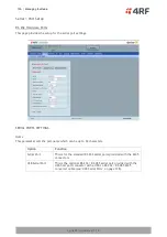 Предварительный просмотр 130 страницы 4RF Aprisa SRi User Manual