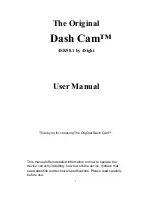 Preview for 1 page of 4Sight The Original Dash Cam User Manual