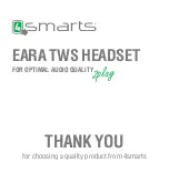 4smarts Eara TWS User Manual предпросмотр