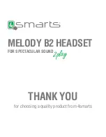 Preview for 1 page of 4smarts MELODY B2 Manual