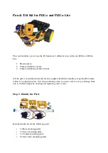 4tronix Pan Servo Manual предпросмотр