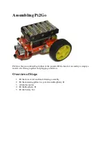 4tronix Pi2Go Lite Manual preview