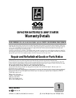 Preview for 2 page of 4x4 TOUGH 17-031000 Instruction Manual