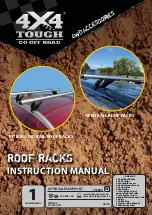 4x4 TOUGH ROOF RACKS Instruction Manual предпросмотр