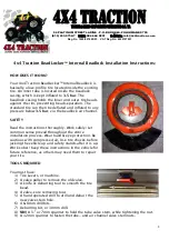 4x4 Traction BeadLocker Installation Instructions Manual предпросмотр