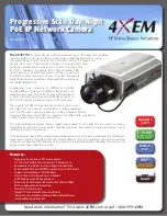 Preview for 1 page of 4xem 4X-IP7151 Specifications