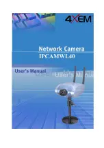 Preview for 1 page of 4xem IPCAMWL40 User Manual