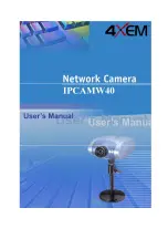 Preview for 1 page of 4xem sku IPCAMW40 User Manual