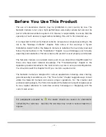 Preview for 3 page of 4xem WL80 User Manual