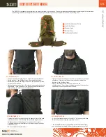 Preview for 6 page of 5.11 Tactical RUSH100 Operator'S Manual