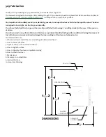 Preview for 5 page of 509 Fabrication 509-1 OPTIMUM Owner'S Operation Manual