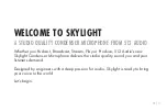 Preview for 3 page of 512 Audio Skylight User Manual