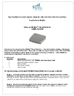 Preview for 1 page of 5BARz MD015A-800 User Manual