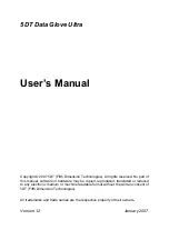 Preview for 2 page of 5DT Data Glove Ultra Series User Manual