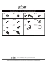 Предварительный просмотр 3 страницы 5five 160392A Instruction Sheet