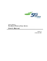 5G Wireless Solutions G-Force 850 b/g User Manual preview