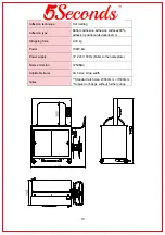 Предварительный просмотр 15 страницы 5Seconds 1SYS101 User Manual