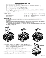 Preview for 3 page of 5th Axis V75100X Owner'S Manual