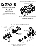 Preview for 8 page of 5th Axis V75150X VISE Owner'S Manual