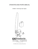 Предварительный просмотр 1 страницы 6K Products 11G36 Operation And Parts Manual