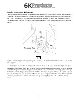 Предварительный просмотр 7 страницы 6K Products 25G36 Operation And Parts Manual