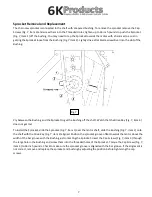 Предварительный просмотр 7 страницы 6K Products DH0600 Operation And Parts Manual