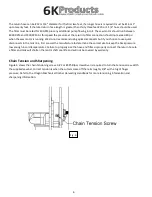 Предварительный просмотр 6 страницы 6K Products DH0605 Operation And Parts Manual